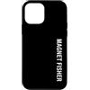 Funny Magnet Fisher Tees & Gifts Custodia per iPhone 12 mini Magnete Fisher Verticale