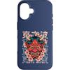 Japanese Oni Mask Aesthetic By TOKYO WAV Custodia per iPhone 16 Maschera giapponese del diavolo Hannya giapponese Oni Maschera Yokai Oni