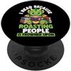 Funny Book Lover Dragon Bookworm Reading Lettura divertente del topo di biblioteca del drago degli amanti PopSockets PopGrip Adesivo