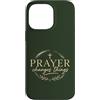 Faith Revival Studio Custodia per iPhone 14 Pro Max La preghiera cambia le cose Fede cristiana Croce religiosa