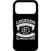 Mocking Merch Custodia per iPhone 17 Pro Max Le leggende sono nate nel 1971 invecchiate perfettamente tutte le parti originali