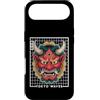 Japanese Aesthetic by Tokyo Waves Custodia per iPhone Air Maschera giapponese del diavolo Hannya giapponese Oni Grid Yokai Oni