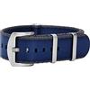 masar 18 to 24 mm Premium NATO Kit - Brushed Steel Buckle - Watch Straps - Fine Nylon