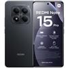 XIAOMI - Redmi Note 15 Pro 4G 256GB 8GB Ram Display 6.77' Amoled 120Hz Main Camera 200MP Dual Sim (Sim+Ibrida) MediaTek Helio G200-Ultra 6500mAh Black