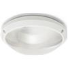 Velamp Plafoniera E27 tonda, diametro 27cm, IP54, IK10. Per esterni.