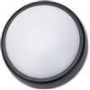 Velamp UBLO2: Plafoniera LED tonda, 700 lumen. 2 cornici (bianca e nera) incluse