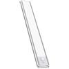 Velamp LACTEA: reglette LED sotto pensile ricaricabile 20cm, 100 lumen, con CCT. Argento