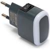 Velamp FROOT: Punto luce LED con interruttore ON/OFF. Antracite