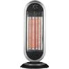Velamp Radiatore a carbone 900W con base oscillante. Antracite