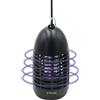 Velamp BLACK ZAP: Zanzariera elettrica, con lampadina UV, 7W. Nero