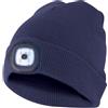 Velamp LIGHTHOUSE: capellino con luce frontale LED ricaricabile. Blu