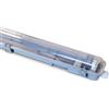 Tecnid Plafoniera IP65 per soli tubi LED 1X36W