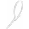 Velamp Fascette Stringicavo Bianche 2,5x150mm, 100 Pezzi, Robuste, Resistenti UV per Cablaggi Industriali e Professionali