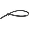 Velamp Fascette Stringicavo Nere 3,6x200mm, 100 Pezzi, Robuste, Resistenti UV per Cablaggi Industriali e Professionali