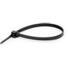 Velamp Fascette Stringicavo Nere 3,6x140mm, 100 Pezzi, Robuste, Resistenti UV per Cablaggi Industriali e Professionali