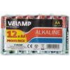 Velamp Pila alcalina stilo, LR6 AA, 1,5V - Multipack da 12 pile