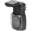 Velamp Presa Elettrica Temporizzata con Timer Giornaliero per Esterno IP44