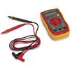 Velamp Tester digitale 7 in 1 con sonde, custodia di protezione e schermo retroilluminato