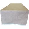 FABBRICA TESSILE BOSSIO RUNNER DA TAVOLA - LINEA DOUBLE - MARRONECREMA