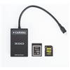 Caruba 2 in 1 Card reader XQD + SD USB-C