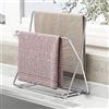 MINGFANITY SUS304 - Barra per strofinacci da cucina, in acciaio inox, porta strofinacci svedese, per tutti i tipi di lavelli e superfici lisce