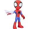 Hasbro Marvel Supersized Spidey and His Amazing Friends, Action Figure Giocattolo del Supereroe, Personaggio in Plastica con Accessorio per Bambini e Bambine da 3 Anni