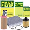 Generico Set composto da Impostare il filtro tagliando SET A 10492765 | Compatibile con: FIAT BRAVO II, LANCIA DELTA III