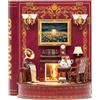 ETKVR Kit Book Nook per Adulti, Modello DIY Book Nook, Puzzle 3D in Legno Fermalibri Booknook Miniatura Casa delle Bambole per Inserto Libreria Decorazione Casa - Book Theater