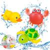 Sunshine smile Giocattoli da Bagnetto ,Set di 3 Tartaruga Giocattolo Che Nuota,Giocattolo per Vasca da Bagno,Giocattoli da Bagno Galleggianti,Vasca da Bagno Pool Toy