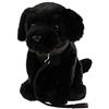 Teddys Rothenburg Labrador - Peluche a forma di cane, 35 cm, colore: Nero