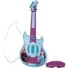 Lexibook, Frozen, Chitarra elettrica con microfono, Occhiali con microfono, Canzoni demo, 2 modalità di gioco, Plug per MP3, blu/viola, K260FZ