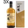 (3 BOTTIGLIE) Nikka - Taketsuru - Pure Malt Whisky - No Age - Astucciato - 70cl