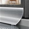 Sinyuyong Scossalina gocciolatoio for finestre - Deflettore antipioggia autoadesivo con angolo di 170°, lunghezza 3 m (larghezza 35 mm/45 mm)(Transparent,35mm)