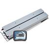Baxtran - Bilancia per bestiame e pallet (3000 Kgx1 Kg) (125 cm) Grigia con Piedini in Acciaio e ABS