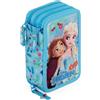 Frozen Disney Frozen - Astuccio 3 scomparti completo 46 pezzi per la scuola o il tempo libero