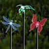 Ulalaza Luci Esterne da Giardino Luci Multicolori Che cambiano Multicolore Luci Decorative da Giardino con Prato Decorativo