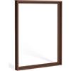 Haak Cornice per giunti ombreggiati Lico, 70 x 140 cm, marrone (opaco)