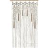 TIANHENGMart Mocrop - Tenda decorativa per porta, in macramè, stile bohémien, fatta a mano, per porte e finestre, con nappe, divisorio
