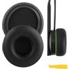 Geekria Cuscinetti auricolari di ricambio per cuffie Xbox One Chat, parti di riparazione (nero)