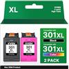 VVQV 301 XL Cartucce di ricambio per HP 301 XL 301XL per HP Envy 4500 5530 5534 4504 DeskJet 2540 1510 2544 2549 OfficeJet 4630 4632 2620 2622 (nero, colore)