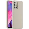 HULLIN Custodia per Telefono in Silicone Colorato, Adatta per Samsung Galaxy A71 4G (6.7) - Bianco antico