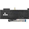 KBRPARTS Tastiera retroilluminata di ricambio per computer portatile ASUS TUF A15 F15 FA507 FA507R FA507RM FX507 FX507R FX507Z FX507ZM e TUF Dash F15 FX517 FX517ZM FX517ZR Series con tastiera RGB colorata