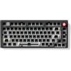 CORBOBO LEOBOG Hi75C Kit tastiera meccanica cablata aggiornata - Supporto con guarnizione in lega di alluminio 75% Barebones Base fai da te con hot swap, retroilluminazione RGB e manopola del volume