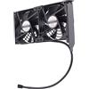 EuroHarry Ventilatore della scheda grafica 2 x 92 mm - Flusso d'aria elevato, supporto PCI - GPU cooler, supporta 5 V, 7 V, 12 V