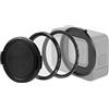 PULUZ Filtro UV CPL+ da 52 mm compatibile con GoPro Hero12 11 10 Black / HERO9 Black, con set di anelli adattatore per obiettivo, set di filtri polarizzati per obiettivo