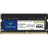 Timetec 8GB compatibile con Apple DDR4 2666 MHz per iMac metà 2020/metà 2019 iMac (19,1) 27 pollici con display Retina 5K, fine 2018 Mac Mini (8,1) PC4-21333/PC4-21300 SODIMM MAC RAM Aggiornamento