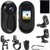 Feelhap Mini Action Cam 1080P, Schermo 0,85 Pollici, Fotocamera Sportiva con Visione Notturna 120°, Telecamera Videocamera Portatile per Vlog Esterno