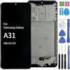 iYAiYO Schermo LCD Display Digitalizzatore Touch Screen Ricambio Compatibile con Samsung A31 SM-A315F OLED Schermo Completo con Cornice-Nero