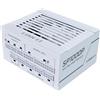 Lian Li SP1000 Platinum - Alimentatore SFX da 1000 Watt con cavo 12V-2x6, conforme ATX 3.1 e PCIE 5.1, completamente modulare, condensatori 105C giapponesi al 100%, bianco (SP1000P.W)