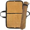 Generic Borsa arrotolabile per coltelli da cuoco, custodia per il trasporto di coltelli da cucina, custodia portatile da viaggio per coltelli da chef in tela cerata per gli appassionati di cucina, uomini e